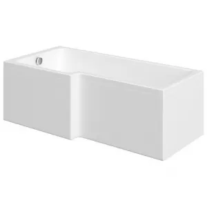 Image of Veroli Shower Bath 1700 x 850 x 700mm Lh.