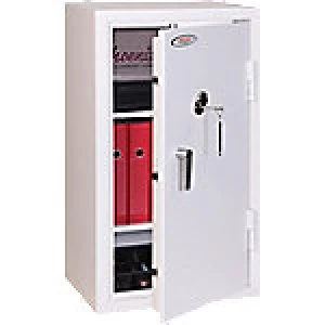 Image of Phoenix Security Safe SS1622K White 570 x 500 x 1,000 mm