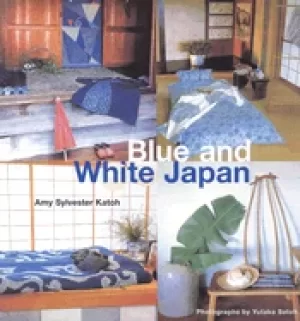 Image of blue and white japan