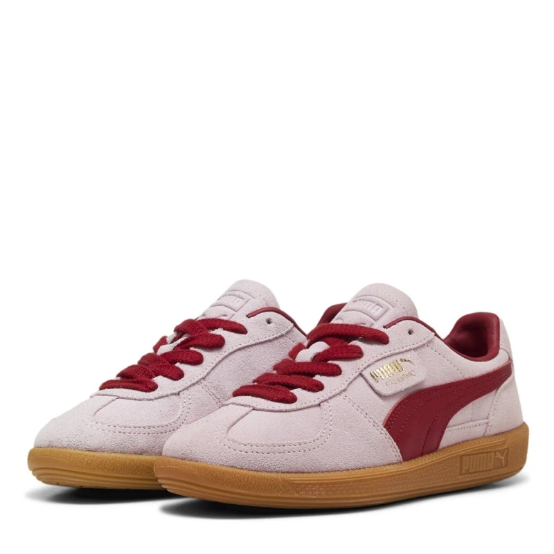 Image of Puma Womens Palermo - Pink, Size 7, Women Pink W9ZDF Female 7
