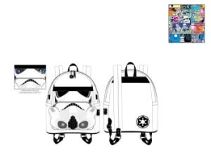 Image of Loungefly Star Wars Stormtrooper Lenticular Mini Backpack