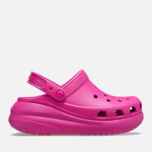 image of Crocs Classic Crush Rubber Platform Clogs - M6W7