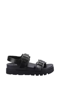 Image of Black Saphia' Vegan Friendly Sandal