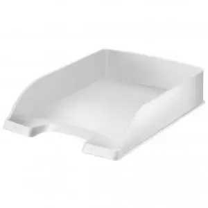 image of Leitz Style Letter Tray A4 - Artic White - Outer carton of 5 52540004