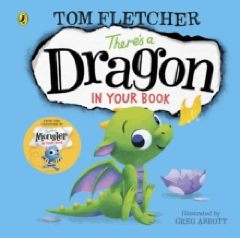 Image of There's a Dragon in Your Book Board book