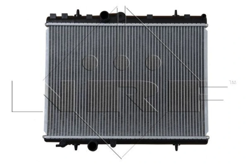 Image of NRF 50435 Engine radiator Brazed cooling fins, Aluminium Aluminium Radiator,engine cooling (470)