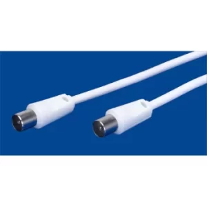 image of AV:Link 112.000UK Coaxial Plug To Plug Lead 2.0m