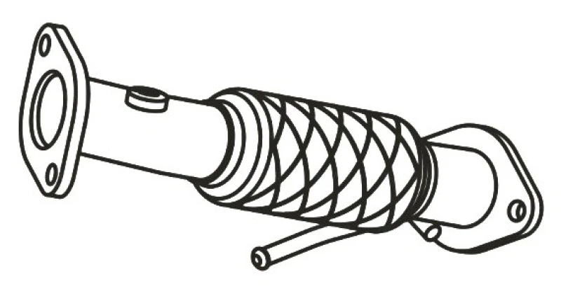 Image of VEGAZ KR-209 Exhaust Pipe Front Exhaust Pipe (17)