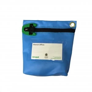 Image of Versapak Antimicrobial Cash Bag Med 267x267x50mm T2 lock