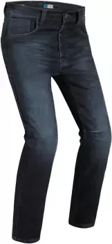 Image of PMJ Jefferson Comfort Motorcycle Jeans, blue, Size 32, blue, Size 32