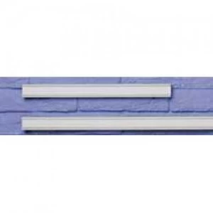 image of Nobo Aluminium Chart Track Two Rails For 915mm Planner