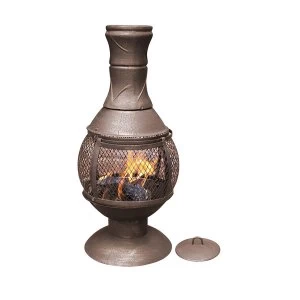 image of Gardeco Opera Medium Cast Iron Chiminea