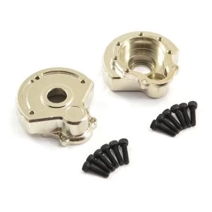 Image of Fastrax Trx-4 Heavy Duty Brass Steering Gear Cover (2)
