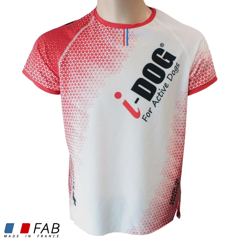 Image of Jersey I-DOG Ripstretch Dry Raidlight Blanc Male M