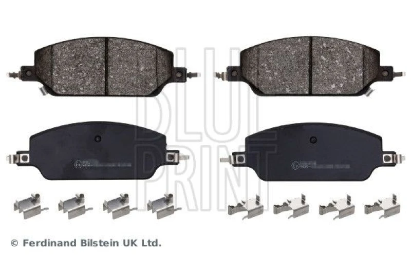 Image of Blue PRINT Brake pad set Blue PRINT ADBP420204