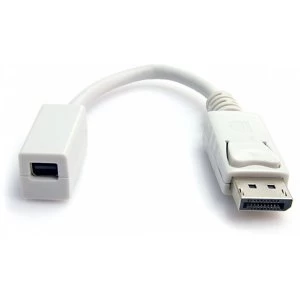 image of StarTech DisplayPort to Mini DisplayPort Video 0.15m Cable Adaptor MF