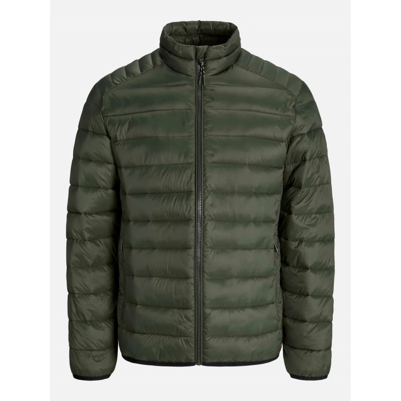 Image of Jack and Jones Bradley Stand Collar Puffer Mens Rosin male L