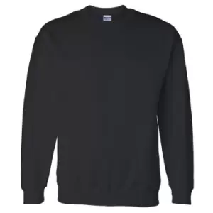 Image of Gildan DryBlend Adult Set-In Crew Neck Sweatshirt (13 Colours) (M) (Black)