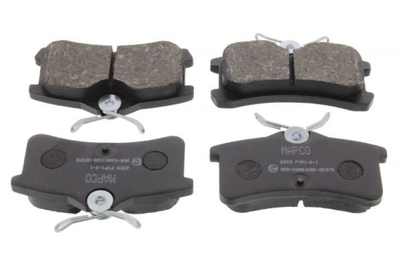 Image of MAPCO 6909 Brake pad set Rear Axle Brake Pad Set,disc brake (402)
