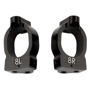 Image of TEAM ASSOCIATED B74 CASTER BLOCK, 8 DEGREE