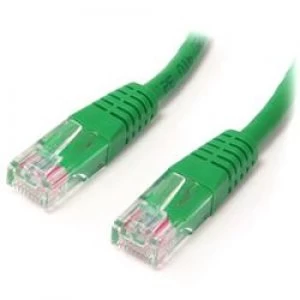 Image of StarTech.com 10ft Cat5e Green Molded RJ45 UTP Cat 5e Patch Cable