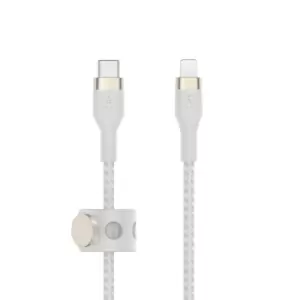 Image of Belkin CAA011BT1MWH USB cable 1m USB C USB C/Lightning White