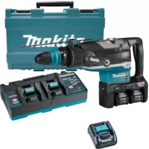 Image of Makita HR006G 2x40v Max XGT Cordless Brushless Demolition Hammer 2 x 2.5ah Li-ion Charger Case