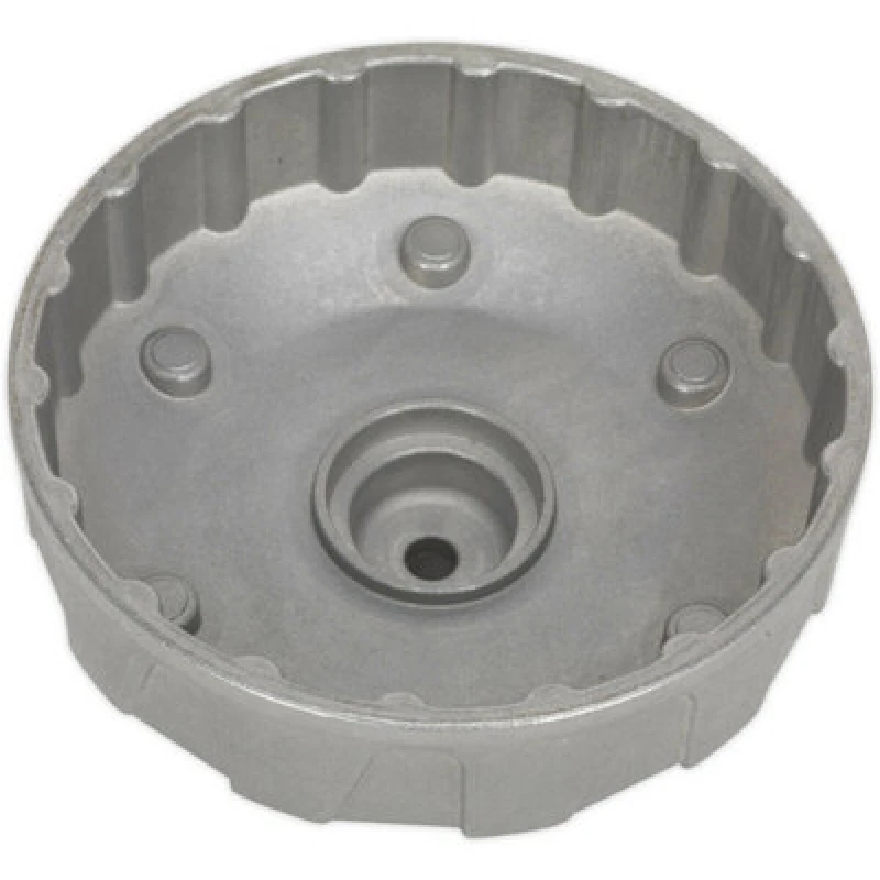 Image of Loops 96mm Oil Filter Cap Wrench - 18 Flutes - 3/8" Sq Drive - Aluminium Alloy Multi