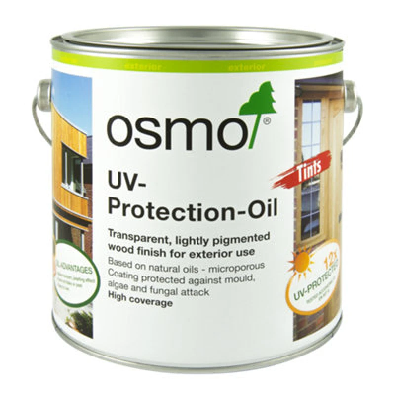 Image of Osmo UV-Protection Oil Tints, 2.5L, Light Red Cedar