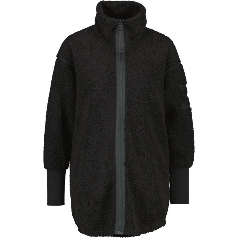 Image of Womens full-zip fleece Didriksons Sally Noir Female 38