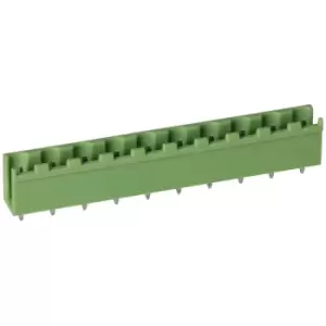 Image of TruConnect 211863 7.62mm 10 Way 15A 300V Header Straight Top Entry...