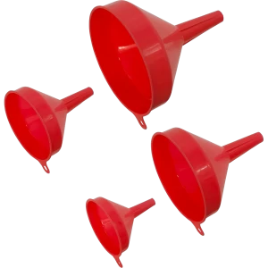 image of Sealey 4 Piece Economy Funnel Set