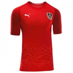 image of Puma Austria Home Shirt 2018 - Red