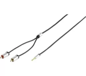 Image of VIVANCO Premium PRE 352R 25 3.5mm to RCA Cable - 2.5 m