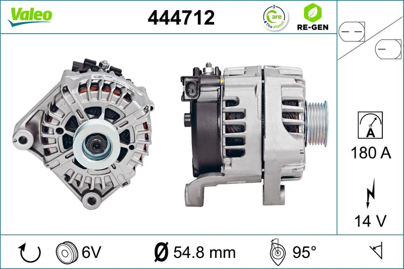 Image of Alternator VALEO 444712
