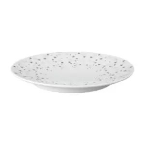 Image of Porcelain Arc White Stars Dinner Plate