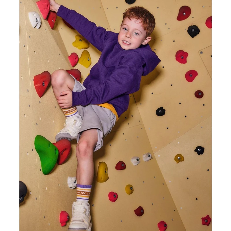 Image of Russell Plain Black Hoodie in Baby Blue Size: 3-4 Years Baby Blue Unisex 3-4 Years