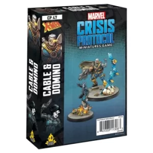 image of Cable and Domino: Marvel Crisis Protocol Miniatures Game