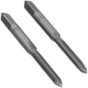 Image of Sealey TSM Taper and Plug Tap Set M4 Taper & Plug