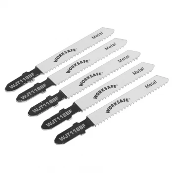 image of Jigsaw Blade Metal 55MM 12TPI - Pack of 5