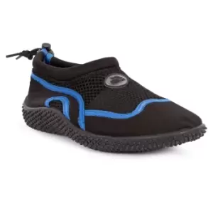 Image of Trespass Childrens/Kids Paddle Aqua Shoe (1 UK) (Black/Blue)