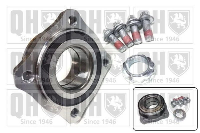 Image of QUINTON HAZELL Wheel bearing kit QUINTON HAZELL QWB1500