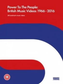 Image of Power to the People British Music Videos 1966-2016 - DVD Boxset