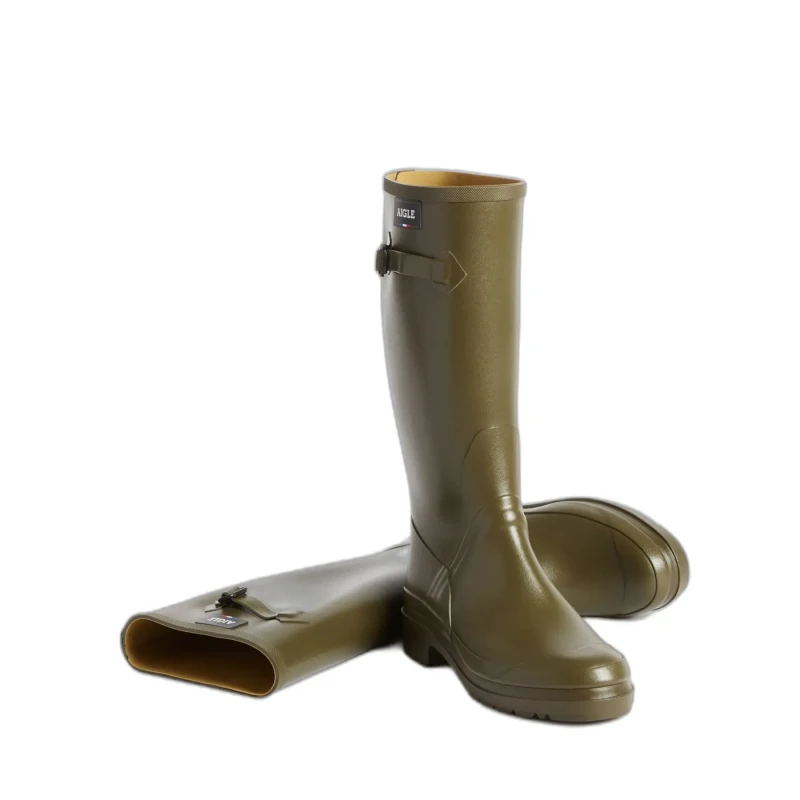 Image of Aigle Rain boots Aigle Cessac Vert Male 39