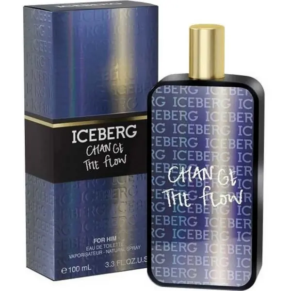 image of Iceberg Change the Flow Eau de Toilette For Him 100ml