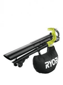 image of Ryobi One Plus OBV18 Brushless Cordless Garden Vacuum and Leaf Blower