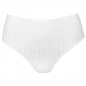 image of Vero Moda Vero Freedom High Waisted Bikini Briefs - 16 SNOW WHITE