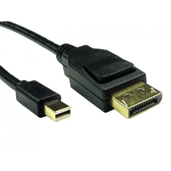 image of Cables Direct 1m Mini DisplayPort to DisplayPort v1.4 Cable