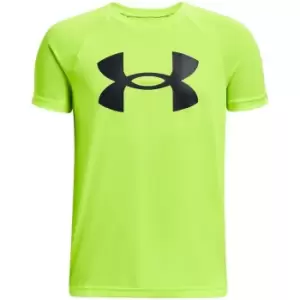 image of Under Armour Armour Tech Twist Short Sleeve Tee Junior Boys - Green