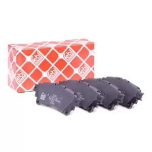 Image of FEBI BILSTEIN Brake pad set TOYOTA,LEXUS 116359 044660E010,0446647070,0446648130 0446648140,0446653020,044660E010,0446647050,0446647070,0446647071